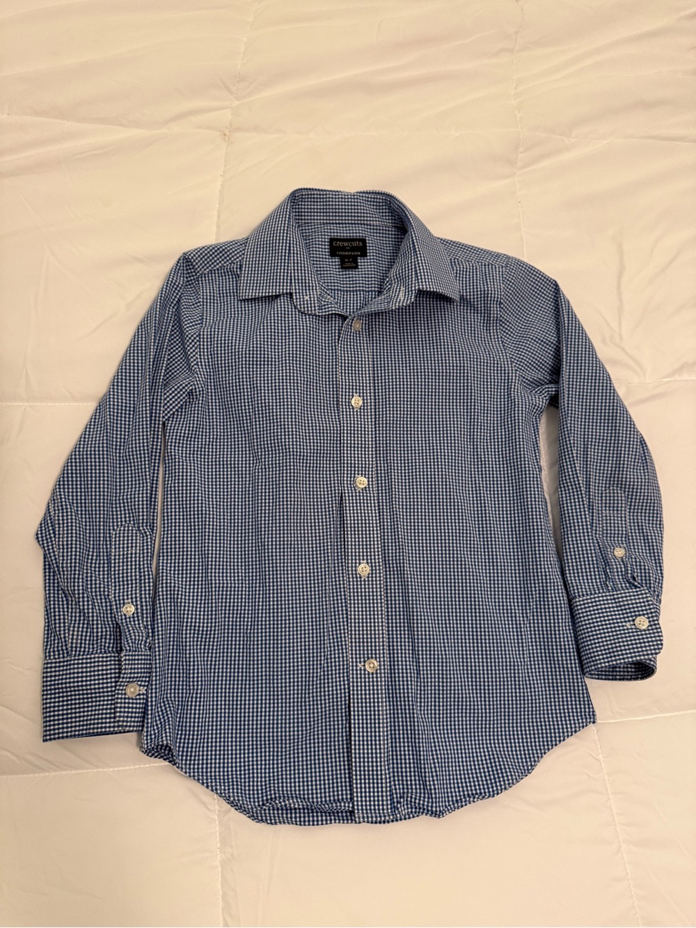 Jcrew Factory Crew Cuts - plaid Thompson dress shirt